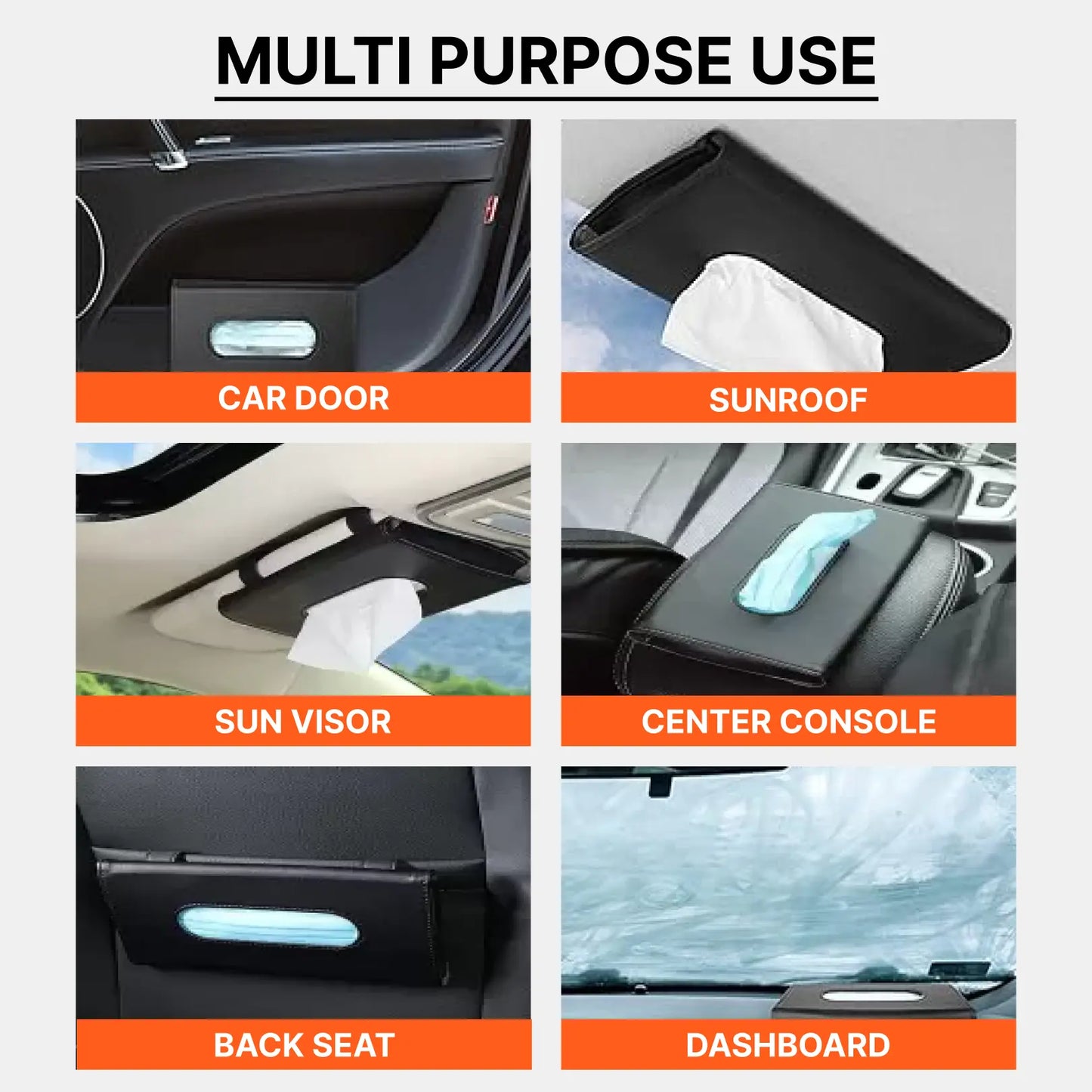 Ants Gizmo VisorVest™ Best Sun Visor Tissue Holder